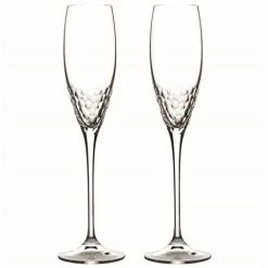 Wedgwood - Vera Wang Sequin Flute Set 2pce