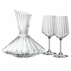 Spiegelau - Lifestyle Decanter & Wine Glasses Set 3pce