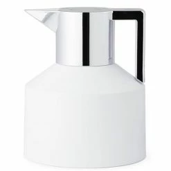 Normann Copenhagen - Geo Vacuum Jug White/Silver 1L