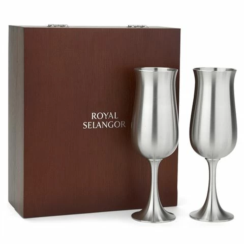 Royal Selangor - Champagne Flute Set 2pce 1 Royal Selangor - Champagne Flute Set 2pce