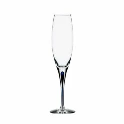 Orrefors - Intermezzo Blue Champagne Flute