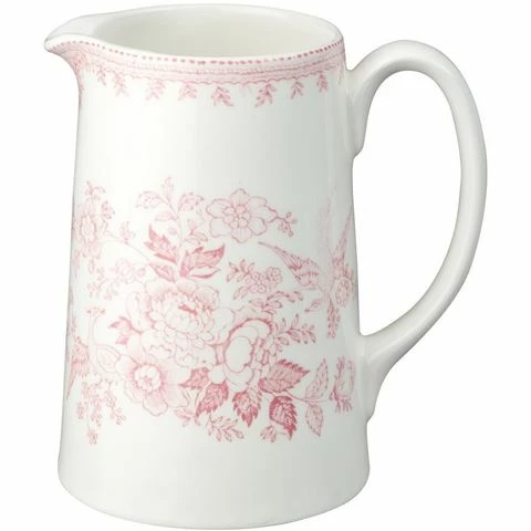 Burleigh - Pink Asiatic Pheasants Tankard Jug Medium 568ml 1 Burleigh - Pink Asiatic Pheasants Tankard Jug Medium 568ml