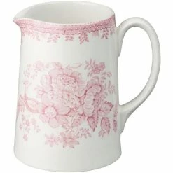 Burleigh - Pink Asiatic Pheasants Tankard Jug Small 284ml