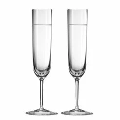 Wedgwood - Vera Wang Vera Bande Toasting Flute Set 2pce