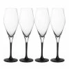 Villeroy & Boch V&B - Manufacture Rock Champagne Flute Set 4pcs