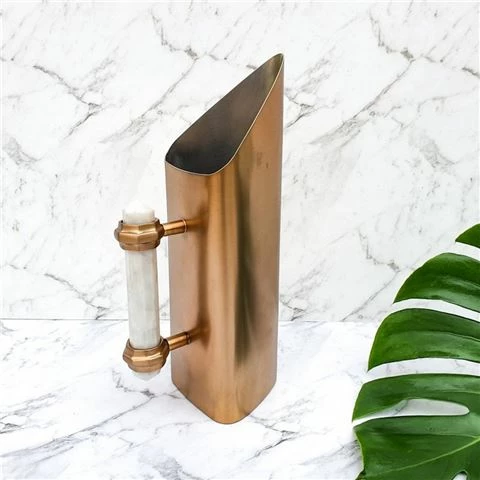 Clinq - Soiree Collection Marble And Copper Water Jug 1 Clinq - Soiree Collection Marble And Copper Water Jug