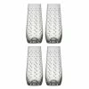 Francalia - Dots Stemless Champagne Glass 230ml Set Of 4pc