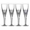 Royal Doulton - Highclere Crystal Flute Set 4pce 150ml