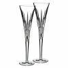 Waterford - Lismore Diamond Toasting Flute Pair 2pce