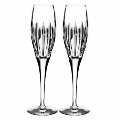 Waterford - Ardan Mara Crystal Flute Set 280ml 2pce