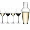 Riedel - Veritas Riesling Glasses & Mosel Decanter Set 5pce