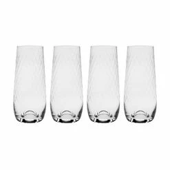 Francalia - Stemless Champagne Glass Set Fishnet 200ml