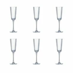 Cristal D'Arques - Macassar Flute Set 6pce 170ml