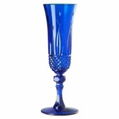 Mario Luca Giusti - Nuova Italia Champagne Flute Royal Blue