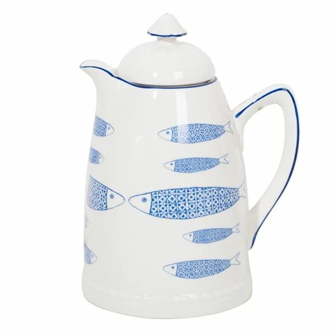 Luxe By Peter's - Porcelain Carafe Fish 1 Luxe By Peter's - Porcelain Carafe Fish