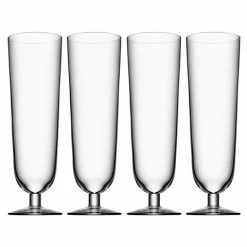 Orrefors - Beer Pils Set 4pce