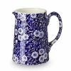 Burleigh - Blue Calico Small Tankard Jug 284ml