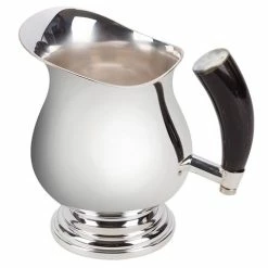 Plata Lappas - Silver Plated Pitcher With Horn Handle