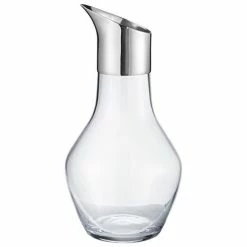 Georg Jensen - Sky Water Pitcher Glass & S/Steel 1.5L