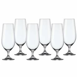 Bohemia - Lara Beer Glass 380ml Set 6pce