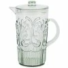 Flair Decor - Acrylic Scollop Des Pitcher Sage Green