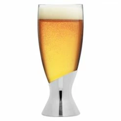 Royal Selangor - Pewter And Glass Pilsner Glass