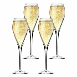 Luigi Bormioli - Prestige Champagne Flute Set 4pce