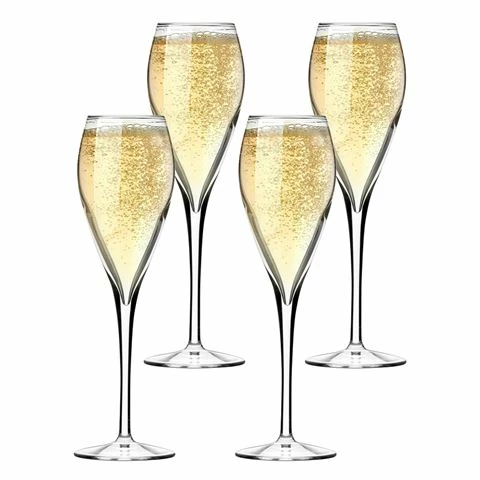 Luigi Bormioli - Prestige Champagne Flute Set 4pce 1 Luigi Bormioli - Prestige Champagne Flute Set 4pce
