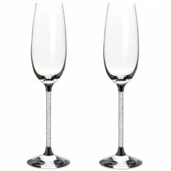 Swarovski Crystal Swarovski - Crystalline Toasting Flutes Set 2pce