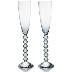 Baccarat - Vega Flutissimo Clear Set 2pce