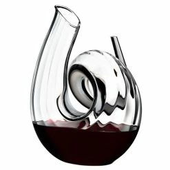 Riedel - Fatto A Mano Black & White Curly Decanter