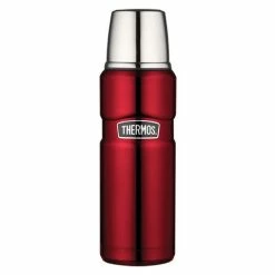 Thermos - Stainless Steel Vacuum Beverage Bottle Red 470ml