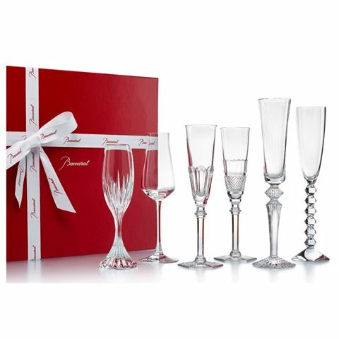 Baccarat - Bubble Box Set 6pce 1 Baccarat - Bubble Box Set 6pce
