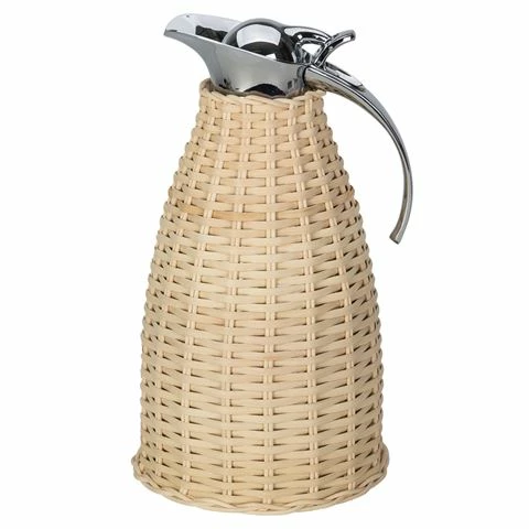 Giobagnara - Thermal Carafe Rattan Natural 2L 1 Giobagnara - Thermal Carafe Rattan Natural 2L