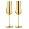 Tempa - Aurora Champagne Glass Gold Set 2pce