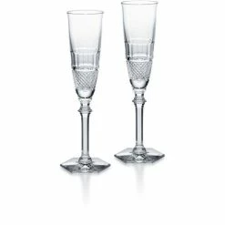 Baccarat - Diamant Champagne Flute Set 2pce