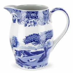 Spode - Blue Italian Liverpool Jug 1.7L