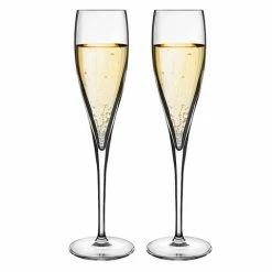Luigi Bormioli - Vinoteque Perlage Champagne Flute Set 2pce