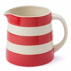 Cornishware - Dreadnought Jug Red 840ml